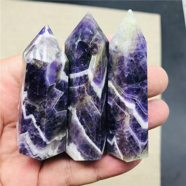 decorative objects & figurines arrivals 100% natural dream amethyst quartz crystal gem stone wand as gift
decorative objects & figurines arrivals 100% natural dream amethyst quartz crystal gem stone wand as gift