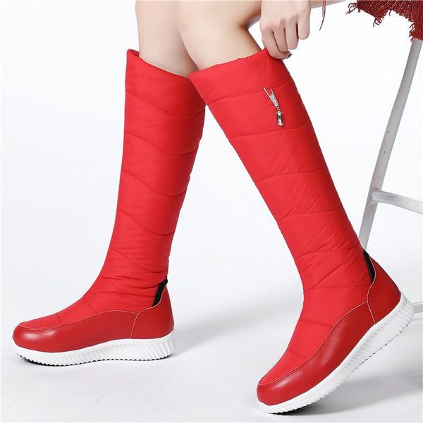 boots keep warm snow women winter shoes knee high boot platform slip on casual black white red woman leather large size
boots keep warm snow women winter shoes knee high boot platform slip on casual black white red woman leather large size