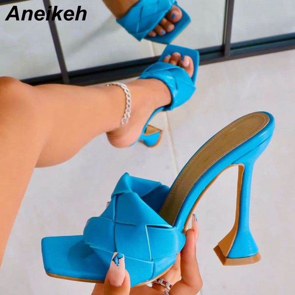 pu woven fabric women mules summer head peep toe hoof heels fashion slip on slides ladies party pumps shoe 42 210507, Black
pu woven fabric women mules summer head peep toe hoof heels fashion slip on slides ladies party pumps shoe 42 210507, Black
