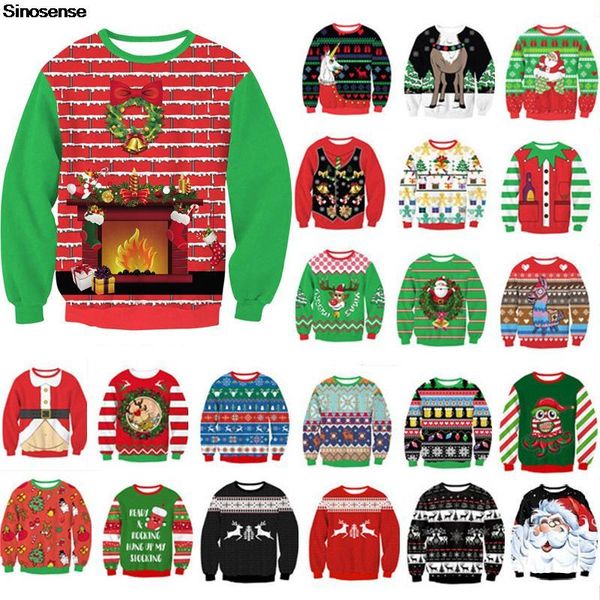 men's sweaters men women ugly christmas sweater 3d funny printed holiday party xmas jumpers autumn crew neck sweatshirt, White;black
men's sweaters men women ugly christmas sweater 3d funny printed holiday party xmas jumpers autumn crew neck sweatshirt, White;black
