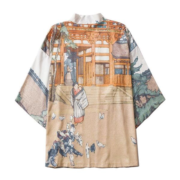 spring cartoon printed lovers kimono yukata male samurai costume haori obi beach men's cardigan japanese streetwear jacket ethnic cloth, Red
spring cartoon printed lovers kimono yukata male samurai costume haori obi beach men's cardigan japanese streetwear jacket ethnic cloth, Red