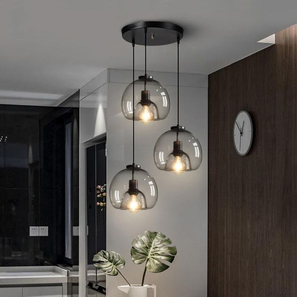 pendant lamps nordic led e27 glass gray/amber color dining lamp bedside bedroom bar counter corridor cafe decorative hanging lights
pendant lamps nordic led e27 glass gray/amber color dining lamp bedside bedroom bar counter corridor cafe decorative hanging lights
