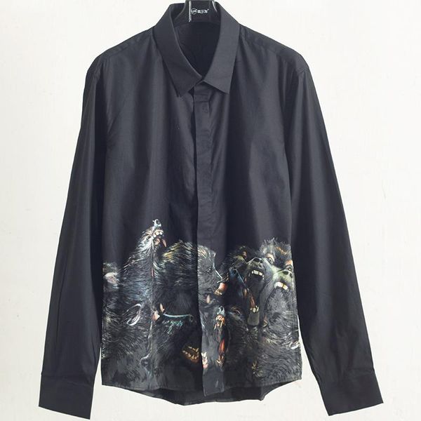 men's casual shirts nice men digital 3d roaring orangutan fashion cotton shirt pocket long-sleeves s 2xl #j19, White;black
men's casual shirts nice men digital 3d roaring orangutan fashion cotton shirt pocket long-sleeves s 2xl #j19, White;black
