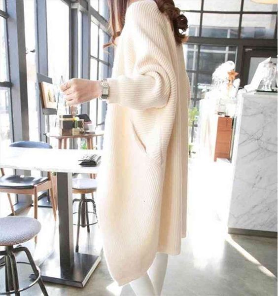 long cardigan women autumn womens sweater winter bat sleeve knitted jacket loose ladies sweaters cardigans, White;black
long cardigan women autumn womens sweater winter bat sleeve knitted jacket loose ladies sweaters cardigans, White;black
