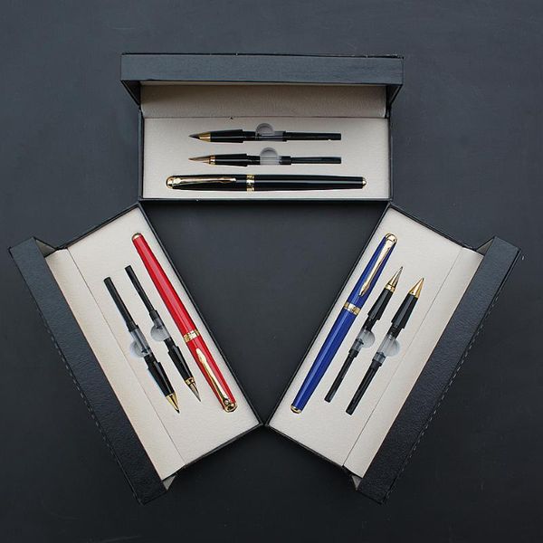 fountain pen metal 3 in 1 with gift box 0.5-1.0mm nib ink for friend birthday office supplies luxury pens
fountain pen metal 3 in 1 with gift box 0.5-1.0mm nib ink for friend birthday office supplies luxury pens