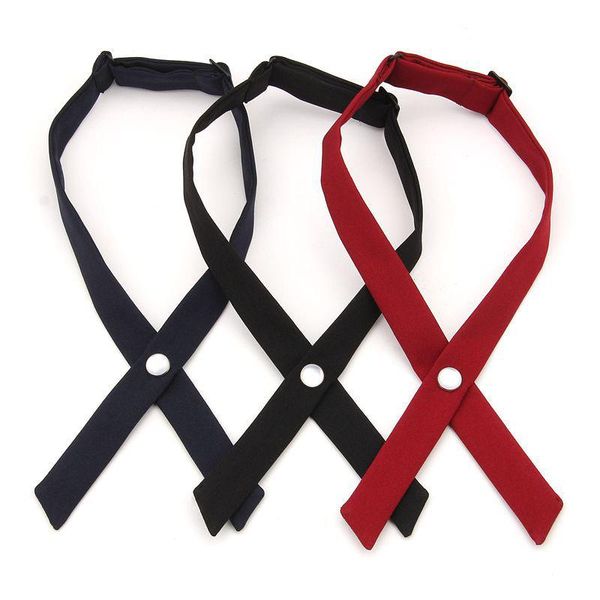bow ties adjustable cross for men women business casual neck tie formal dress wedding collar cravat bowtie, Black;gray
bow ties adjustable cross for men women business casual neck tie formal dress wedding collar cravat bowtie, Black;gray