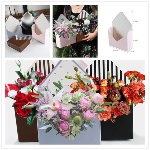 gift wrap dhl 50pcs bouquet box creative folding envelope flower girlfriend romantic paper holder florist pack supply
gift wrap dhl 50pcs bouquet box creative folding envelope flower girlfriend romantic paper holder florist pack supply