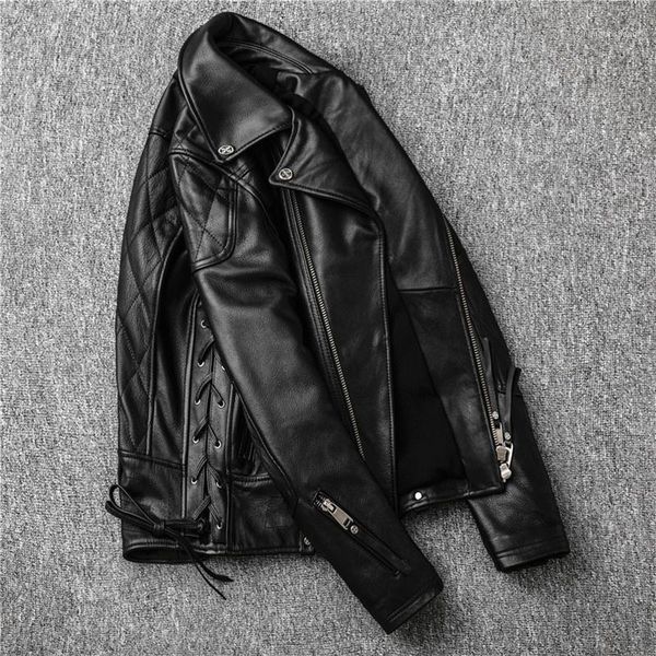 men's leather & faux 2021 black men american motorcycle jacket plus size xxxxl genuine cowhide autumn slim fit biker's coat
men's leather & faux 2021 black men american motorcycle jacket plus size xxxxl genuine cowhide autumn slim fit biker's coat