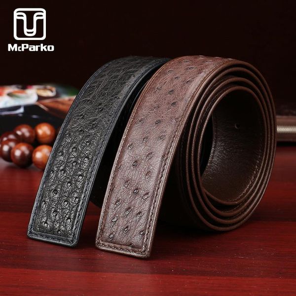 mcparko genuine ostrich leather belt without buckle design men belts waist 2021 male gift, Black;brown
mcparko genuine ostrich leather belt without buckle design men belts waist 2021 male gift, Black;brown