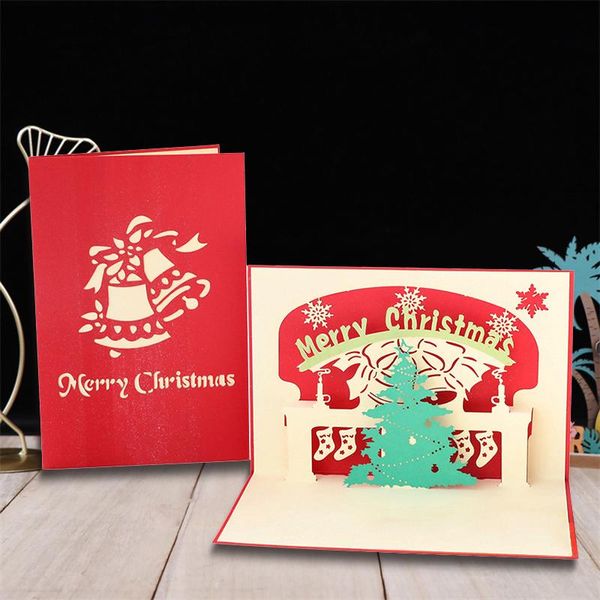greeting cards 1/2/5pcs 3d merry christmas tree up card wedding invitation gift thank you postcards with envelop
greeting cards 1/2/5pcs 3d merry christmas tree up card wedding invitation gift thank you postcards with envelop