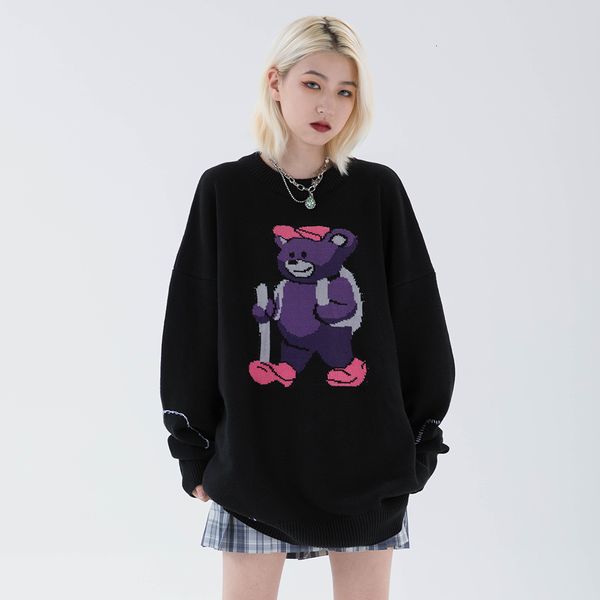 sweaters sweater japanese kawaii of the cartoon women's winter clothes 2021 large long sleeve harajuku fashion streetwear, White;black
sweaters sweater japanese kawaii of the cartoon women's winter clothes 2021 large long sleeve harajuku fashion streetwear, White;black