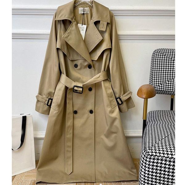 women's trench coats athflow autumn women long double-breasted belt coat runway classic khaki fashion brand casual office lady outerwea, Tan;black
women's trench coats athflow autumn women long double-breasted belt coat runway classic khaki fashion brand casual office lady outerwea, Tan;black