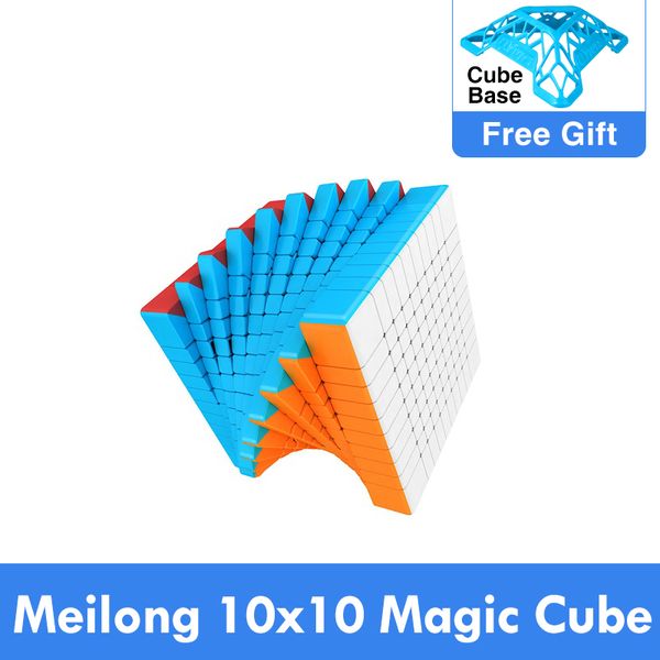Moyu Magic Puzzle Mofangjiaoshi 10x10x10 Meilong 10x10 Cubing Speed professional Neo Cubo Magico high level Toys for Children
Moyu Magic Puzzle Mofangjiaoshi 10x10x10 Meilong 10x10 Cubing Speed professional Neo Cubo Magico high level Toys for Children