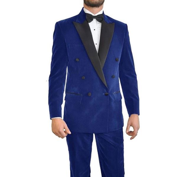 men's suits & blazers smoking suit wedding blue velvet jacket royal black came to a summit 2-piece lapel from groom's classic clot, White;black
men's suits & blazers smoking suit wedding blue velvet jacket royal black came to a summit 2-piece lapel from groom's classic clot, White;black