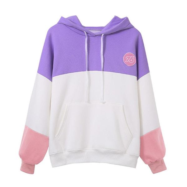 harajuku hoodies for girls school pacthwork long sleeve hoodie sweatshirt autumn winter women's fashion z0718 & sweatshirts, Black
harajuku hoodies for girls school pacthwork long sleeve hoodie sweatshirt autumn winter women's fashion z0718 & sweatshirts, Black
