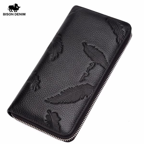 wallets bison denim luxury genuine leather men brand male business long zipper clutch purse wallet, Red;black
wallets bison denim luxury genuine leather men brand male business long zipper clutch purse wallet, Red;black