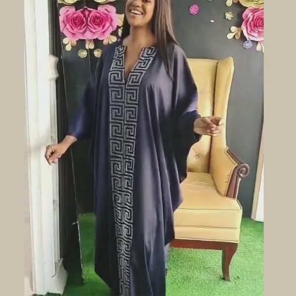 african dresses for women dashiki diamond silk long dress clothes bazin plus size abaya dubai muslim robe africain casual, Black;gray
african dresses for women dashiki diamond silk long dress clothes bazin plus size abaya dubai muslim robe africain casual, Black;gray