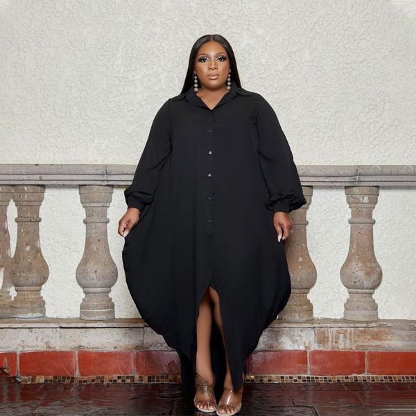 plus size dresses xl-5xl wholesale drop winter 2021 women clothing casual fashion loose solid color long sleeve shirt desss, Black
plus size dresses xl-5xl wholesale drop winter 2021 women clothing casual fashion loose solid color long sleeve shirt desss, Black