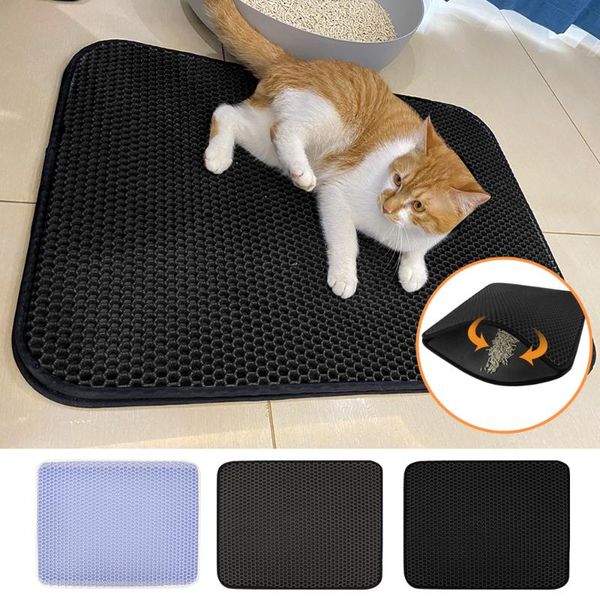 pet cat litter mat waterproof double layer pad trapping non-slip clean kitten pads for cats accessories beds & furniture
pet cat litter mat waterproof double layer pad trapping non-slip clean kitten pads for cats accessories beds & furniture