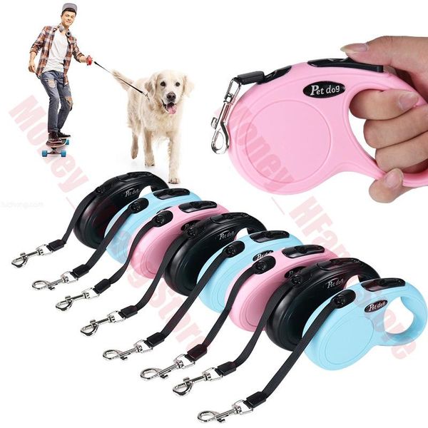 dog collars & leashes 6 colors pet harness automatic retractable leash reflective dogs cats walking lead for small medium 3/5m
dog collars & leashes 6 colors pet harness automatic retractable leash reflective dogs cats walking lead for small medium 3/5m