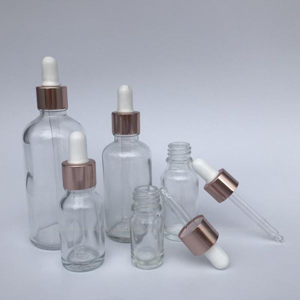 storage bottles & jars 10pcs 5ml-100ml transparent cosmetic packaging dropper glass bottle with rose gold cap essential oil refillable
storage bottles & jars 10pcs 5ml-100ml transparent cosmetic packaging dropper glass bottle with rose gold cap essential oil refillable
