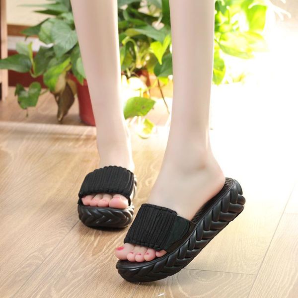slippers 2021 fashions women summer non-slip pure color anti-slip women's beach flip flops, Black
slippers 2021 fashions women summer non-slip pure color anti-slip women's beach flip flops, Black