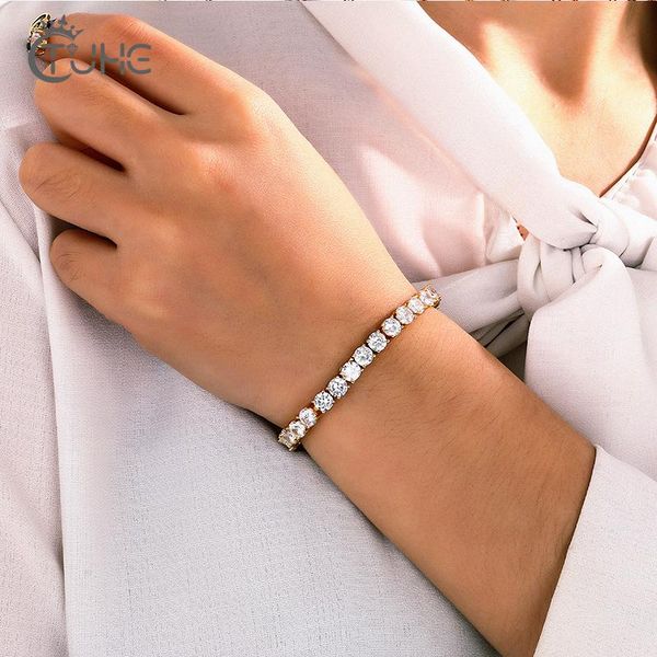 classic 5mm luxury cubic zirconia big crystal tennis bracelets for women iced out chain wedding bracelet old silver color charm, Golden;silver
classic 5mm luxury cubic zirconia big crystal tennis bracelets for women iced out chain wedding bracelet old silver color charm, Golden;silver