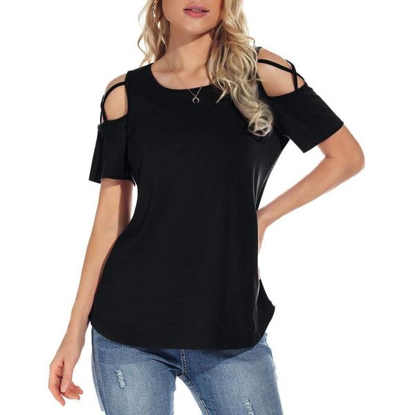 women's t-shirt casual loose woman tshirts korean style summer short sleeve strappy cold shoulder graphic tees female t-shirts #t1p, White
women's t-shirt casual loose woman tshirts korean style summer short sleeve strappy cold shoulder graphic tees female t-shirts #t1p, White