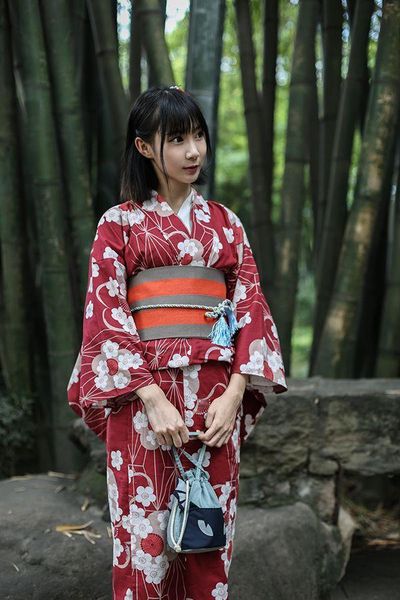 traditional japanese floral kimono with belt womens cotton yukata dress japan dancing performances cosplay costume ethnic clothing, Red
traditional japanese floral kimono with belt womens cotton yukata dress japan dancing performances cosplay costume ethnic clothing, Red