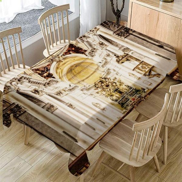 table cloth 3d church print tablecloth western architectural pattern waterproof oilproof rectangular for banquet dining wedding
table cloth 3d church print tablecloth western architectural pattern waterproof oilproof rectangular for banquet dining wedding