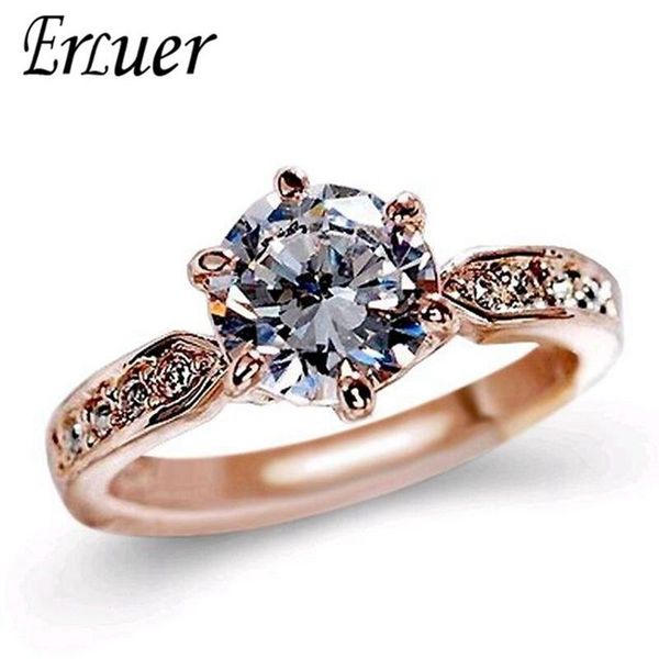 wedding rings erluer classic round finger rose gold silver color for women girls crystal zircon jewelry fashion love gift ring, Slivery;golden
wedding rings erluer classic round finger rose gold silver color for women girls crystal zircon jewelry fashion love gift ring, Slivery;golden