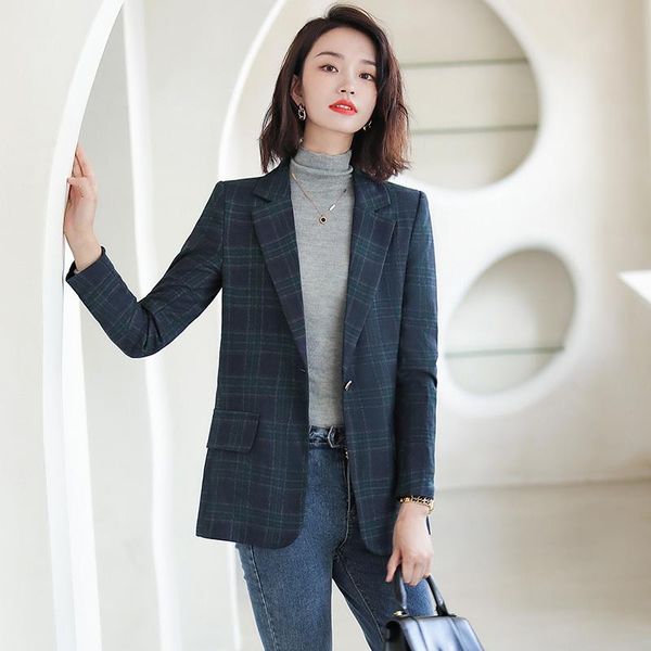 women's suits & blazers jacket fashion green plaid coat ol styles fall winter for women business work blaser outwear plus size 4xl, White;black
women's suits & blazers jacket fashion green plaid coat ol styles fall winter for women business work blaser outwear plus size 4xl, White;black