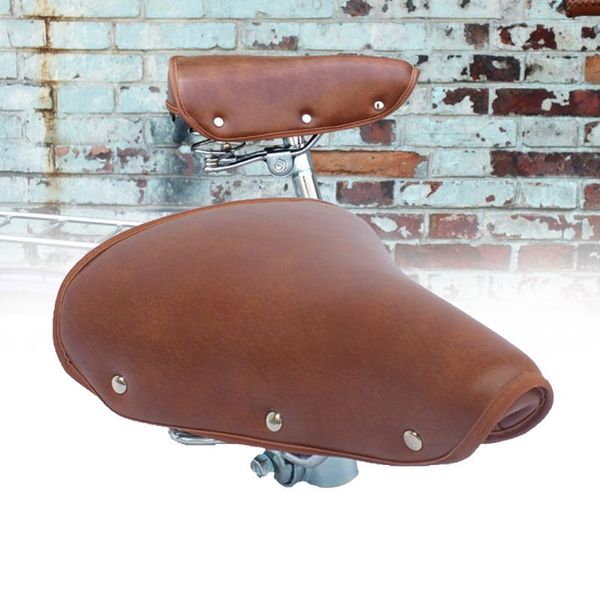 soft professional spring wear resistant vintage accessories brown fixed non-slip seat cushion smooth bicycle saddle pu leather bike saddles
soft professional spring wear resistant vintage accessories brown fixed non-slip seat cushion smooth bicycle saddle pu leather bike saddles