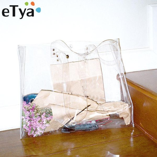 evening bags fashion brand girl big capacity pvc handbag transparent shoulder bag summer women travel beach tote shopping
evening bags fashion brand girl big capacity pvc handbag transparent shoulder bag summer women travel beach tote shopping