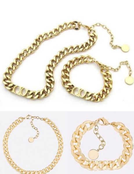 fashion stainless steel letter 14k gold cuban link chain necklace choker bracelet for mens and women lovers gift hip hop jewelry with box, Golden;silver
fashion stainless steel letter 14k gold cuban link chain necklace choker bracelet for mens and women lovers gift hip hop jewelry with box, Golden;silver