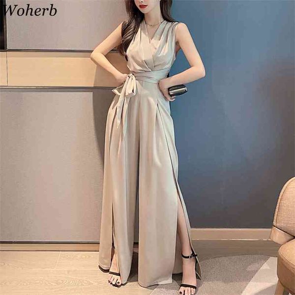 summer women sleeveless tank jumpsuits romper ladies loose wide leg pants overalls playsuits casual 210519, Black;white
summer women sleeveless tank jumpsuits romper ladies loose wide leg pants overalls playsuits casual 210519, Black;white