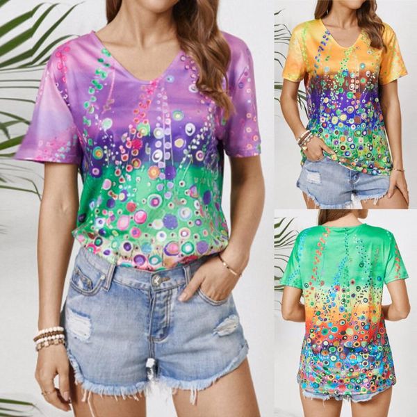 women's t-shirt floral print summer fashion casual loose v-neck vintage printed tshirt graphic plus size women clothing 524, White
women's t-shirt floral print summer fashion casual loose v-neck vintage printed tshirt graphic plus size women clothing 524, White