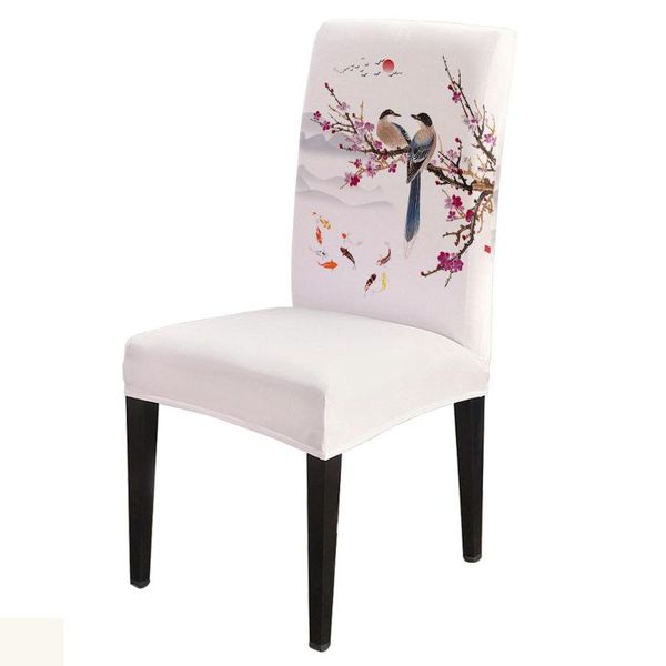chair covers plum blossom magpie carp wedding party decor dining room spandex elastic printing
chair covers plum blossom magpie carp wedding party decor dining room spandex elastic printing