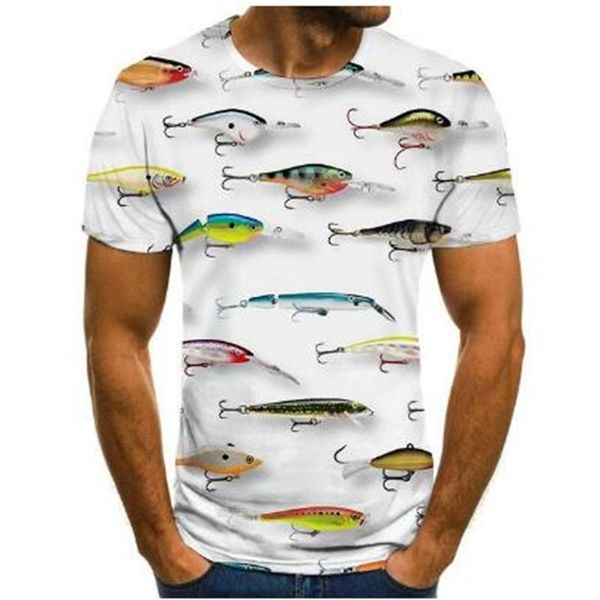 men's t-shirts fashion fishing t-shirt style casual digital fish 3d printing men and women summer short-sleeved o-neck, White;black
men's t-shirts fashion fishing t-shirt style casual digital fish 3d printing men and women summer short-sleeved o-neck, White;black
