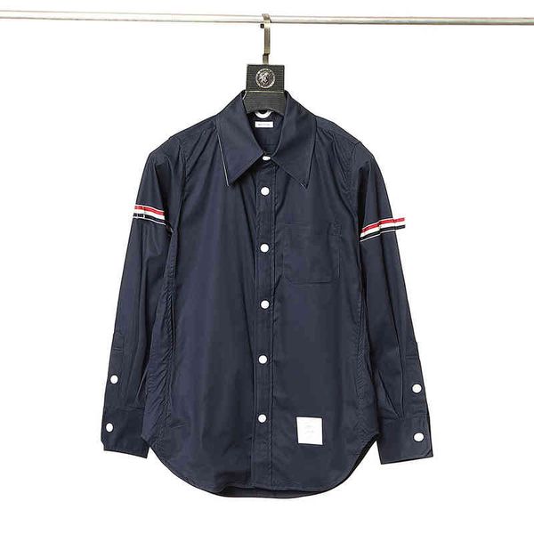 casual men's shirts summer men's long-sleeved shirt poplin fabric double webbing for men and women trendy brand jacket tc3l, White;black
casual men's shirts summer men's long-sleeved shirt poplin fabric double webbing for men and women trendy brand jacket tc3l, White;black