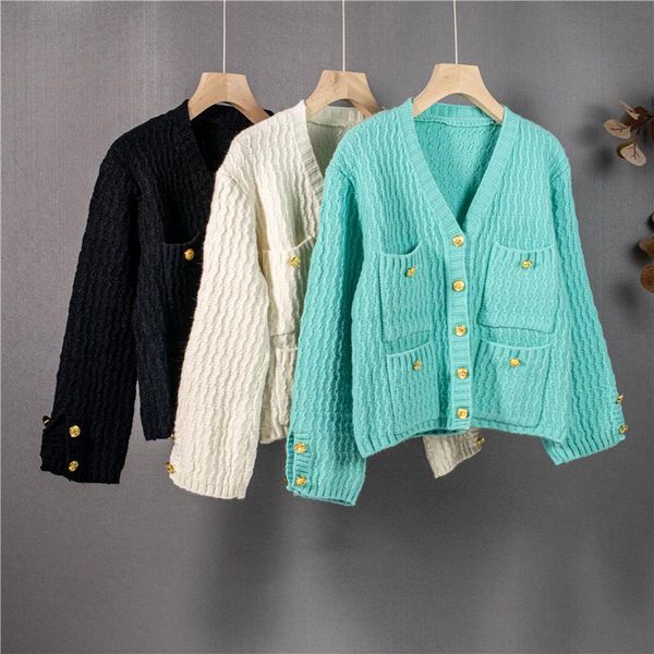 women's knits & tees 2021 autumn winter temperament women fashion knitted short cardigan sweater elegant top, White
women's knits & tees 2021 autumn winter temperament women fashion knitted short cardigan sweater elegant top, White