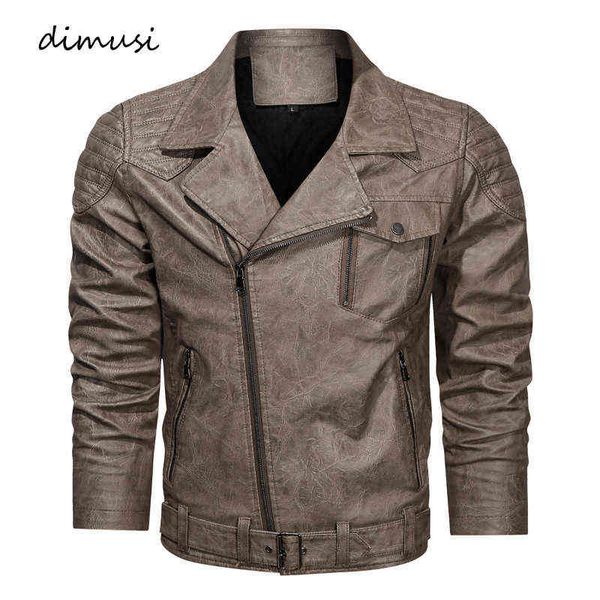 dimusi men's leather jacket autumn winter man fleece warm motorcycle biker coats casual retro pu leather jackets mens clothing y1122, Black;brown
dimusi men's leather jacket autumn winter man fleece warm motorcycle biker coats casual retro pu leather jackets mens clothing y1122, Black;brown