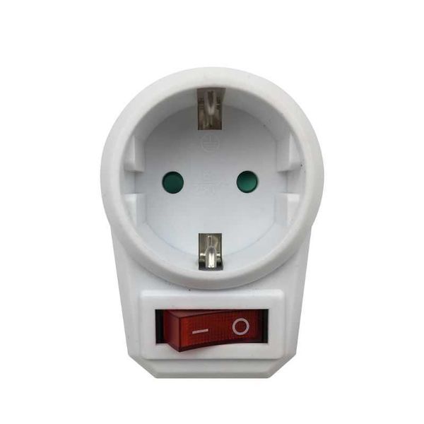 european conversion plug 1 to 1 way power adapter adaptor with switch 16a ac 250v eu travel socket drop ship
european conversion plug 1 to 1 way power adapter adaptor with switch 16a ac 250v eu travel socket drop ship