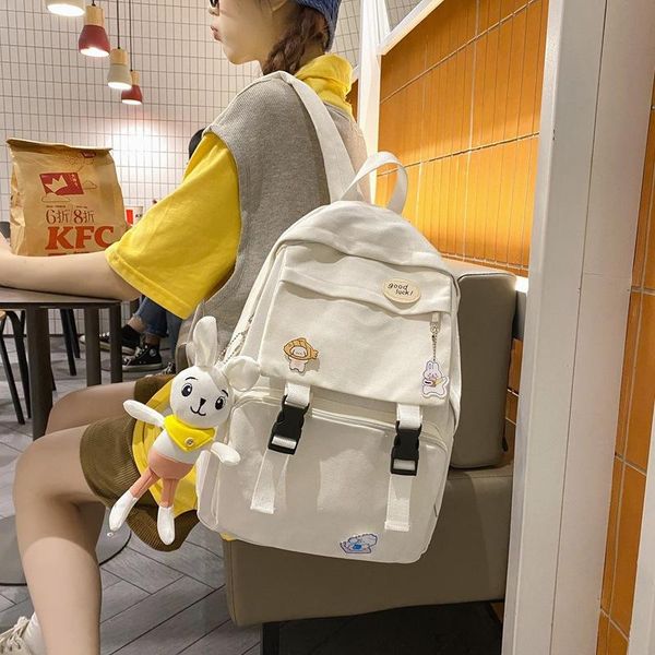 school bags okolive trendy korean high-capacity student affordable durable schoolbag lightweight women travel bag canvas backpack girl
school bags okolive trendy korean high-capacity student affordable durable schoolbag lightweight women travel bag canvas backpack girl