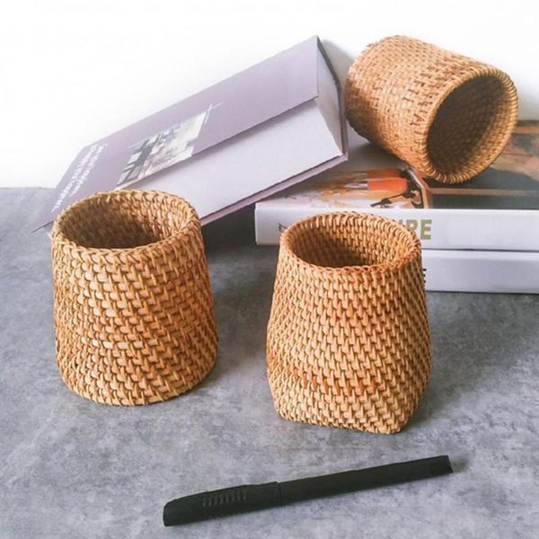 storage baskets handmade weaving tea ceremony accessories box stationery pen holder
storage baskets handmade weaving tea ceremony accessories box stationery pen holder