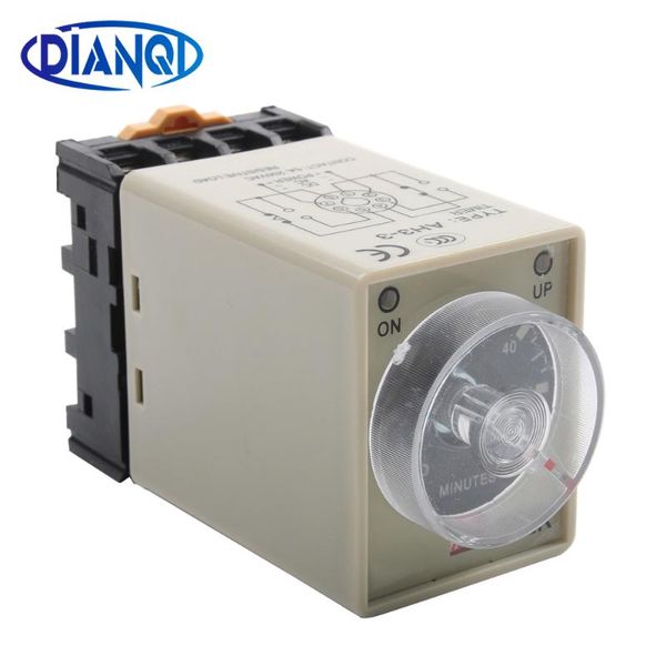 timers ac 36v 110v 220v 380v dc 24v delay timer time relay 0~60 seconds minutes ah3-3 with socket base
timers ac 36v 110v 220v 380v dc 24v delay timer time relay 0~60 seconds minutes ah3-3 with socket base