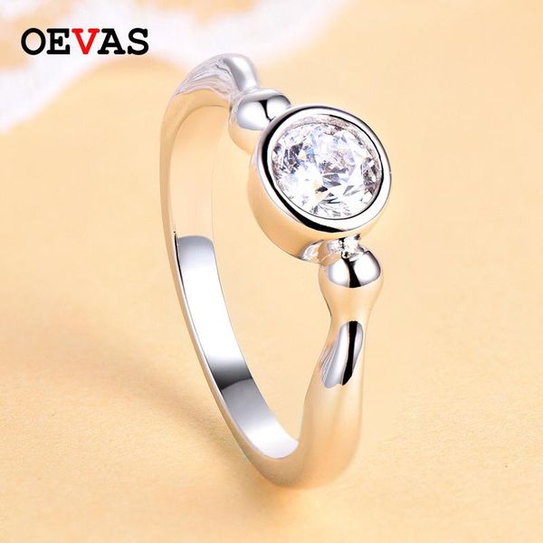 cluster rings oevas 100% 925 sterling silver for women elegant 5mm zircon engagement party fine jewelry ladies girls anniversary gift, Golden;silver
cluster rings oevas 100% 925 sterling silver for women elegant 5mm zircon engagement party fine jewelry ladies girls anniversary gift, Golden;silver