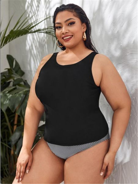 women's swimwear plus size two piece swimsuit ruffled high waist bikini halter bathing suit women crop biquini brazilian, White;black
women's swimwear plus size two piece swimsuit ruffled high waist bikini halter bathing suit women crop biquini brazilian, White;black