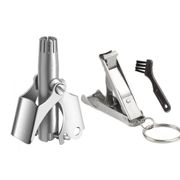 electric nose & ear trimmers hair trimmer stainless steel clipper nail small brush 3pcs set portable manual scissors
electric nose & ear trimmers hair trimmer stainless steel clipper nail small brush 3pcs set portable manual scissors