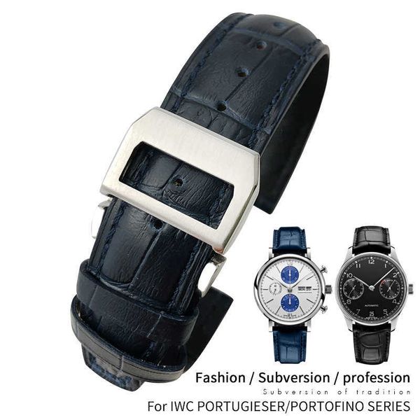 20mm 21mm 22mm leather cowhide watch band replacement for iwc portugieser porotfino family pilot's watches strap folding buckle h0915, Silver
20mm 21mm 22mm leather cowhide watch band replacement for iwc portugieser porotfino family pilot's watches strap folding buckle h0915, Silver
